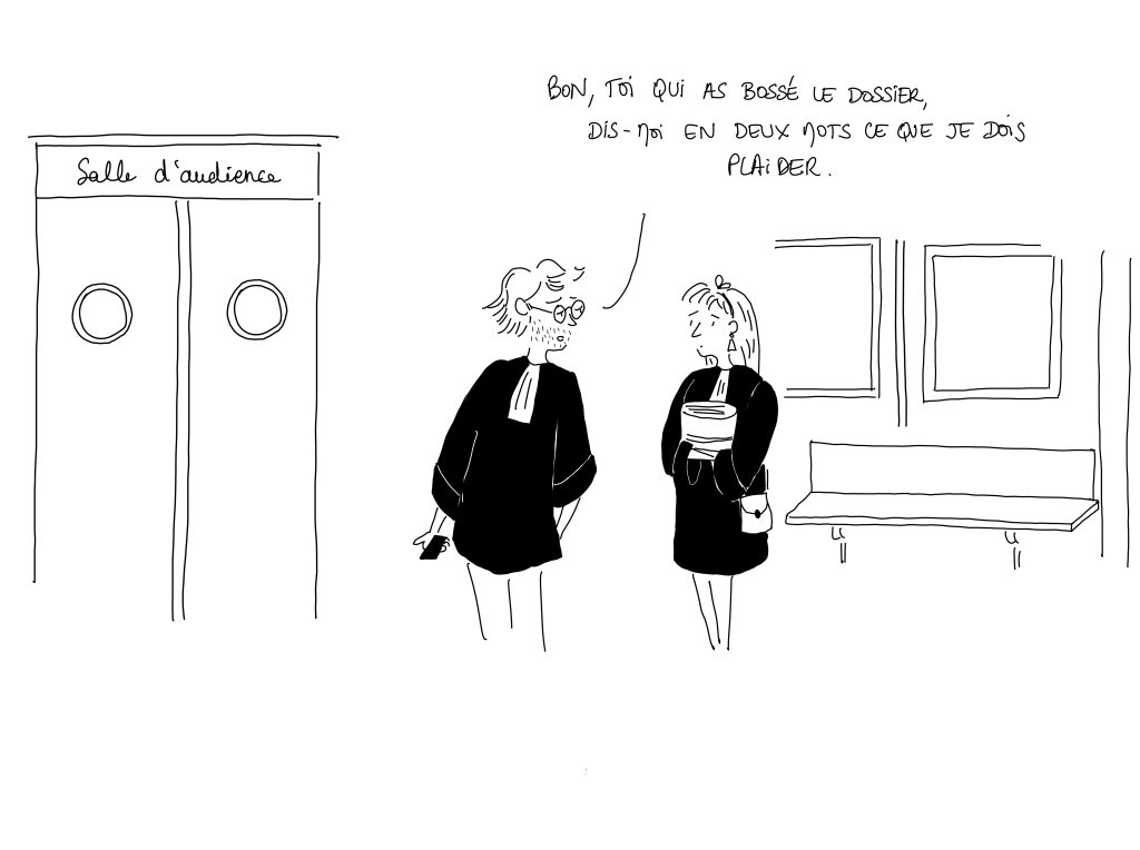 Je dois plaider quoi